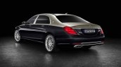 Mercedes-Maybach S-Class with customisations rear three quarters
