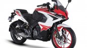 Pulsar RS200 - Racing Red press front right quarter