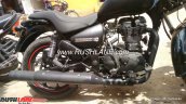 Royal Enfield Thunderbird 350X spotted without badge right side
