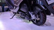 Suzuki Burgman Street rear wheel at 2018 Auto Expo