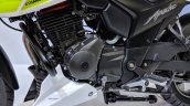 TVS Apache RTR 200 Fi Ethanol engine at 2018 Auto Expo