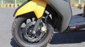 TVS Ntorq 125 front brake first ride review