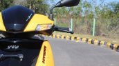 TVS Ntorq 125 front indicator first ride review