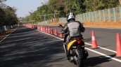 TVS Ntorq 125 rear action first ride review
