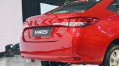 Toyota Yaris rear fascia at Auto Expo 2018