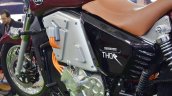 UM Renegade Thor left side battery panel at 2018 Auto Expo