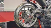 Yamaha Hyper Slaz Concept rear wheel at 2018 Auto Expo