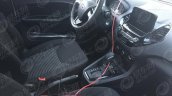 2018 Ford Aspire (facelift) interior spy shot