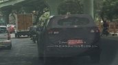 2018 Hyundai Creta facelift spy shot rear angle