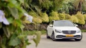 2018 Mercedes-Benz S-Class review test drive front angle far
