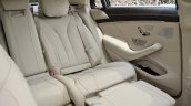 2018 Mercedes-Benz S-Class review test drive rear seat