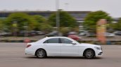 2018 Mercedes-Benz S-Class review test drive side action