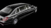 2018 Mercedes-Maybach Pullman (facelift) rear three quarters elevated view