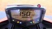 2018 TVS Apache RTR 160 4V First ride review Carb Instrument cluster display check
