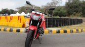 2018 TVS Apache RTR 160 4V First ride review front