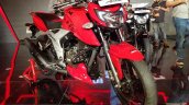2018 TVS Apache RTR 160 4V India launch Red front