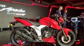2018 TVS Apache RTR 160 4V India launch Red right side