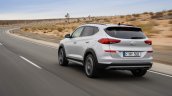 2019 Hyundai Tucson (facelift) rear three quarters dynamic