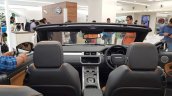 Range Rover Evoque convertible cabin