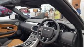Range Rover Evoque convertible dashboard