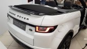 Range Rover Evoque convertible rear three quarters