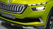 Skoda Vision X concept front fascia at 2018 Geneva Motor Show