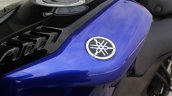 Yamaha YZF-R15 v3.0 track ride review fuel tank logo