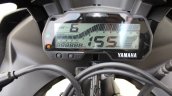 Yamaha YZF-R15 v3.0 track ride review instrument cluster on