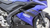 Yamaha YZF-R15 v3.0 track ride review right side fairing