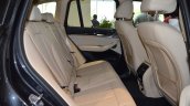 2018 BMW X3 Black Sapphire rear seat