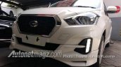 2018 Datsun Go (facelift) exterior spy shot