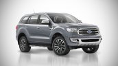 2018 Ford Endeavour : 2018 Ford Everest front three quarter angle rendering