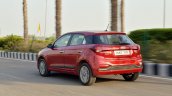 2018 Hyundai i20 facelift review rear angle action