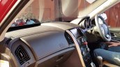 2018 Mahindra XUV500 facelift dashboard leather trim