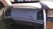2018 Mahindra XUV500 facelift dashboard soft touch leather
