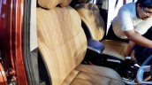 2018 Mahindra XUV500 facelift front seats
