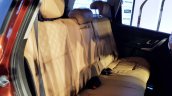 2018 Mahindra XUV500 facelift rear seats