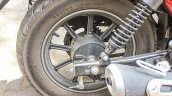Bajaj Avenger 180 Street test ride review rear wheel