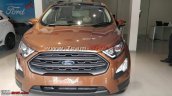 Ford EcoSport Titanium S spotted at dealership