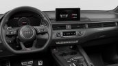 Indian-spec 2018 Audi RS 5 Coupe Sonoma Green Metallic interior dashboard