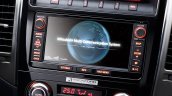 Mitsubishi Pajero Final Edition 5-door infotainment system