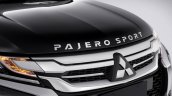 Mitsubishi Pajero Sport Rockford Fosgate hood emblem