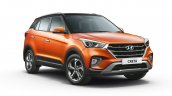 2018 Hyundai Creta facelift dual tone passion orange and black