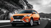 2018 Hyundai Creta facelift front three quarters action shot