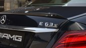 2018 Mercedes-AMG E 63 S review badge rear