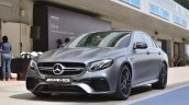 2018 Mercedes-AMG E 63 S review front three quarters view