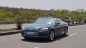 Audi A5 Cabriolet review front action shot