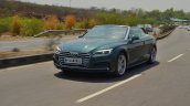 Audi A5 Cabriolet review front three quarters action shot