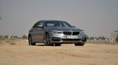 BMW 5-Series 530d review front three quarters view