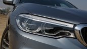BMW 5-Series 530d review headlight